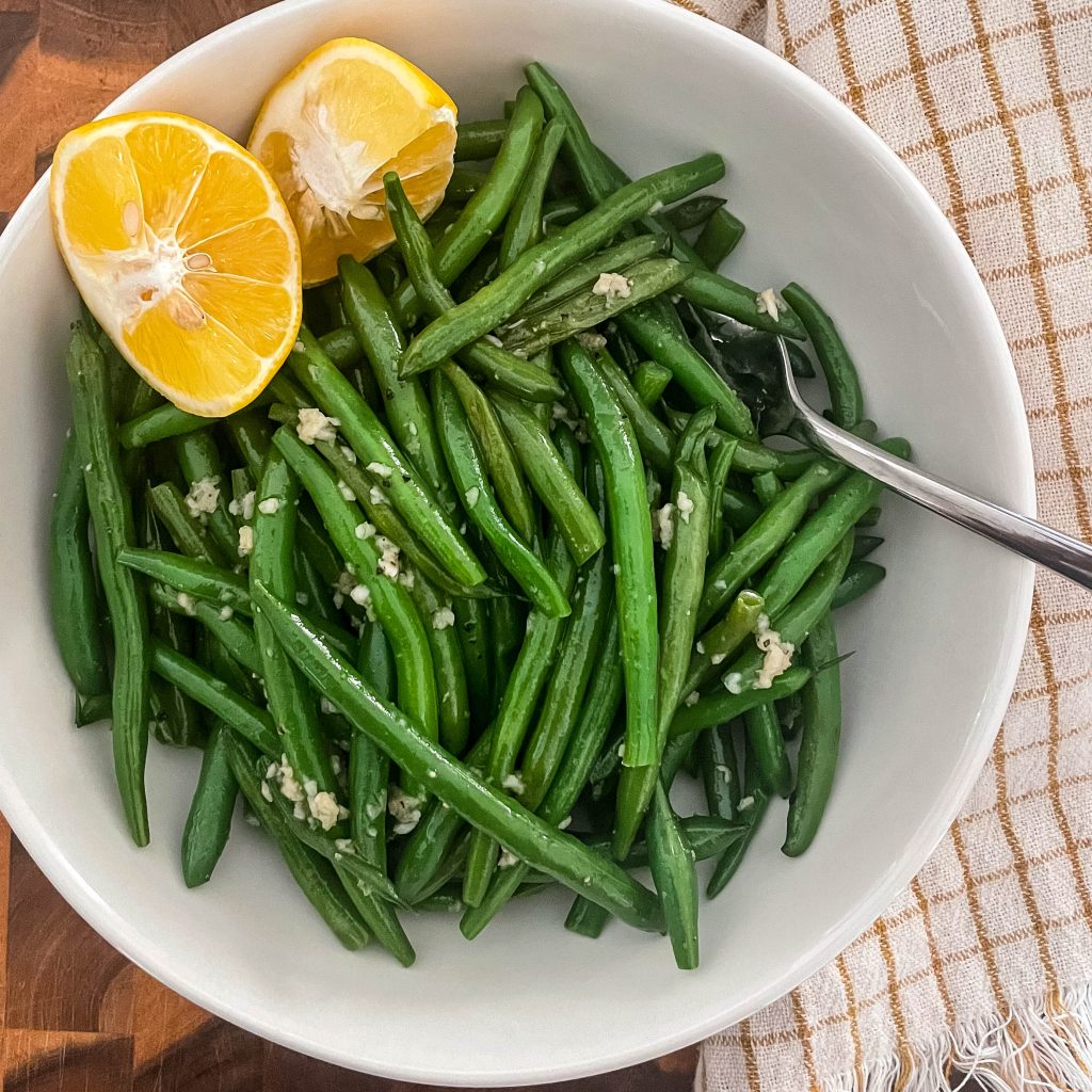 cooked Sautéed String Beans