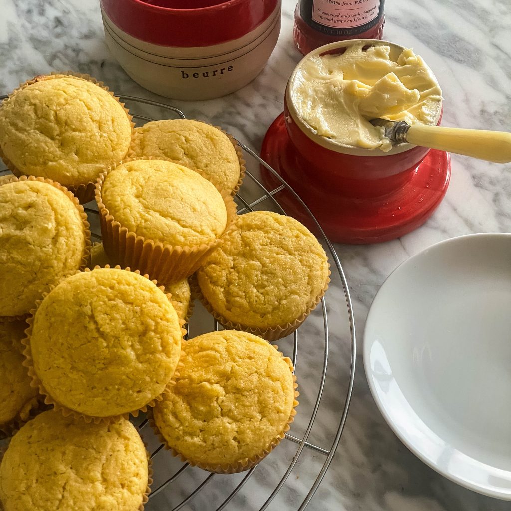 honey corn muffins